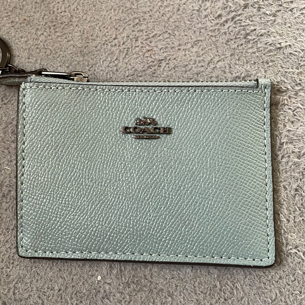 Coach wallet with keychain.